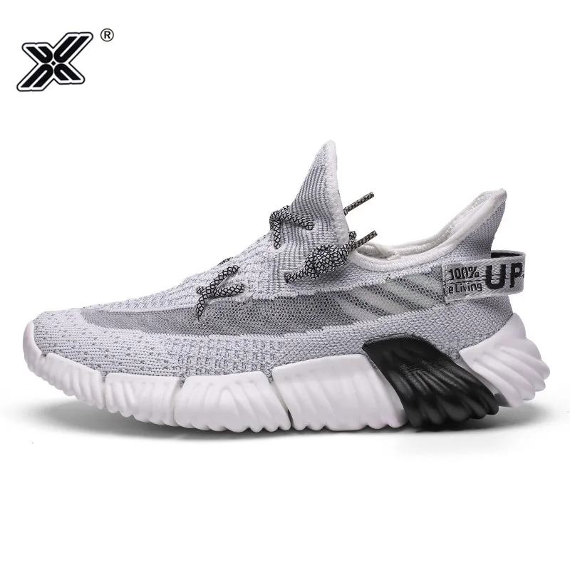 

Big Size 47 Man Sneakers Shoes 2019 New Arrival Fashion Tenis Masculino Breathable Flyknit Man Sneakers shoes Chaussure Homme