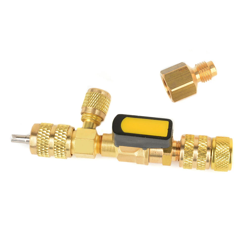 

Valve Core Remover Tools Dual Size 1/4 and 5/16 Port Installer Tool CLH@8