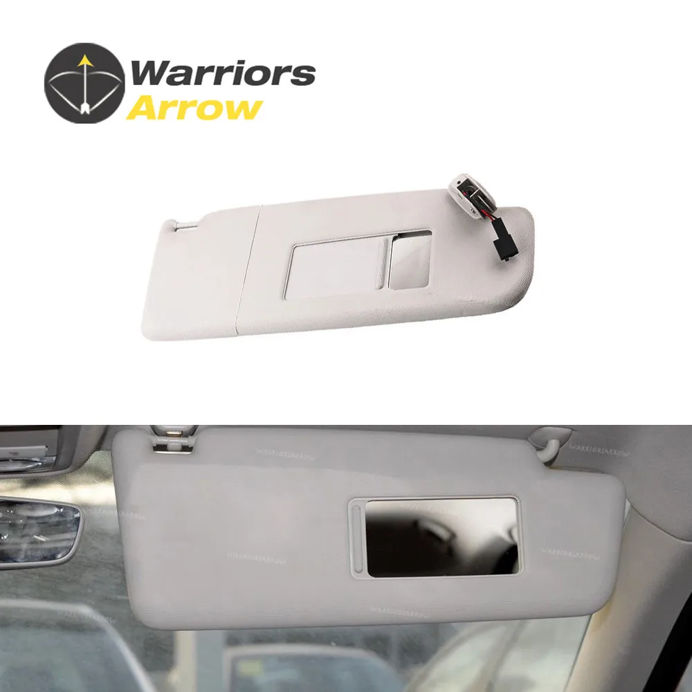 

3B0857552 For VW Beetle 1998-2010 Golf 2000-2013 Jetta MK4 Passat 1998-2005 B5 For Skoda For Seat New Gray Sun Visor Right Side