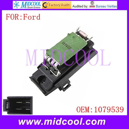 

New Blower Motor Resistor use OE NO. 1079539 for Ford Cougar Focus Mondeo Transit