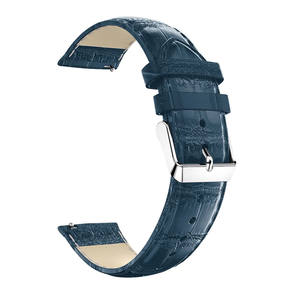 20 мм кожаный ремешок для часов Ремешок с металлической пряжкой для Xiaomi Huami Amazfit Bip BIT Lite Молодежные Смарт часы носимые наручные браслет