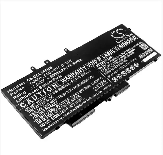 Кэмерон китайско 8800 мАч батарея для ноутбука DELL Latitude 14 5491 15 5591 5280 5290 5480 5490 5495 5580 5590 точность 3520 3530 0DY9NT