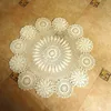 Mantel Vintage de ganchillo hecho a mano, posavasos de encaje de algodón, 70/ 80 /90CM, 3 tamaños ► Foto 3/6