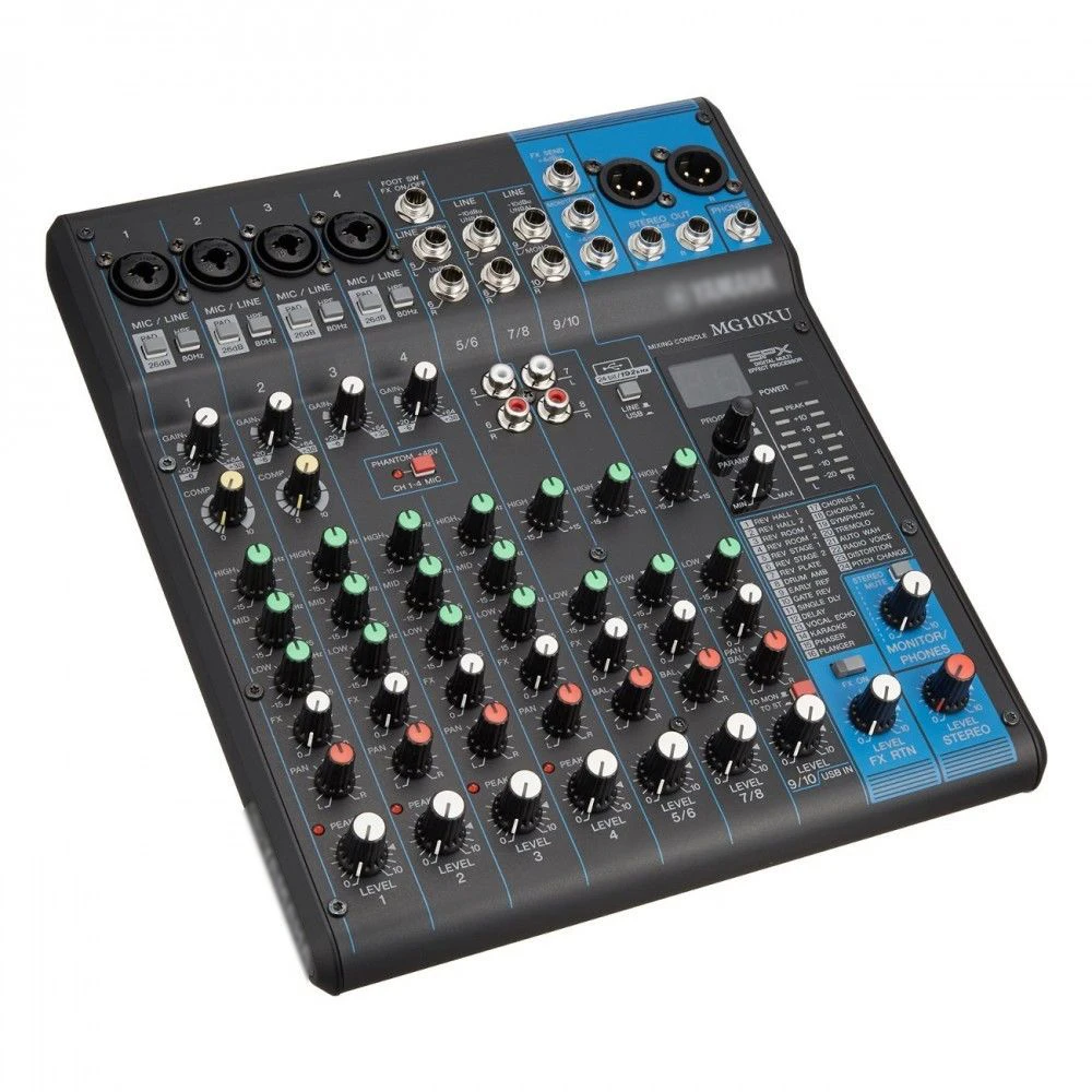 YMH MG10XU 10 Channel Mixing Console Mixer 10 Input KTV band effect professional mesa Audio