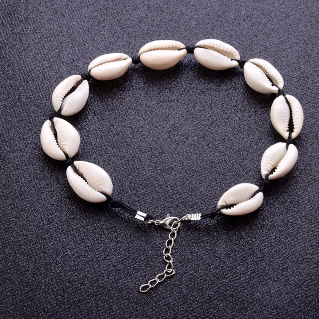 Fashion Jewelry Choker Collar Bohemian Shell Pendant Necklace Punk Womens Boho B Fashion Jewelry Choker Collar Bohemian Shell Pendant Necklace Punk Womens Boho B