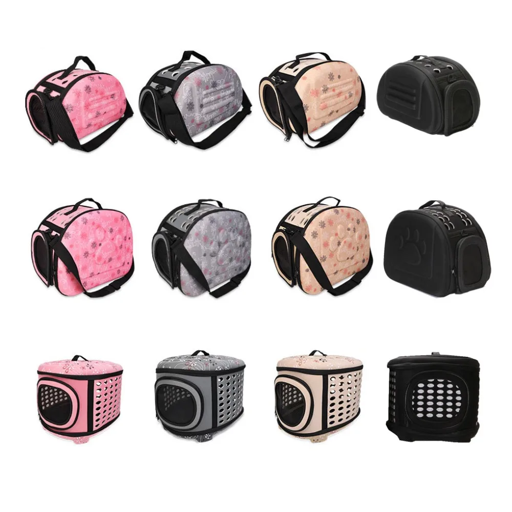 Переносная сумка-переноска для собак, кошек, на открытом воздухе, на плечо, посылка, складная сумка для путешествий, для переноски щенков, сетчатые сумки для домашних животных, S/M/L