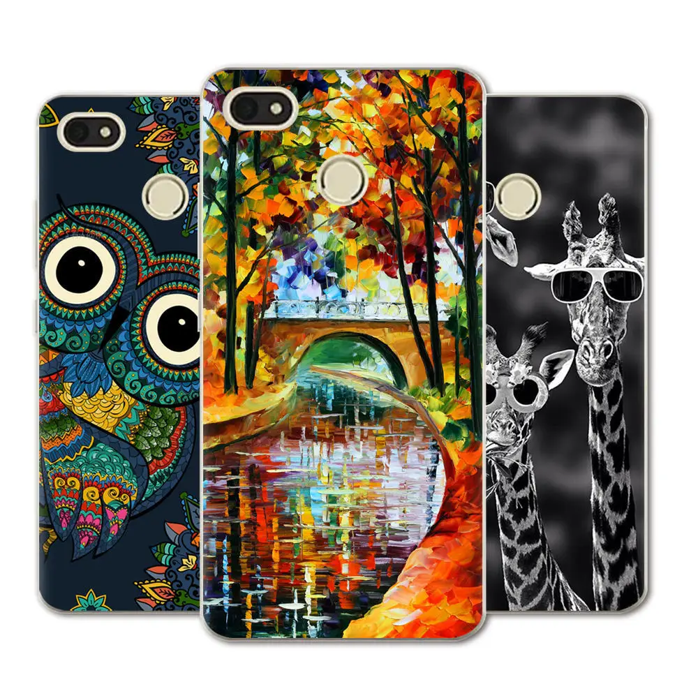 

TPU Cartoon Animals flower Pattern Painted Shell for TECNO Y2 WX3 WX4 Phantom8 Spark/K7 Spark Plus/K9 L8 L9 L9 plus Phone Case