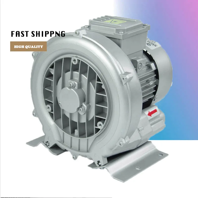 Regenerative Blower 120W-1100W High-Pressure Vortex Ring Blower Industrial Vacuum Pump For Sewage Aeration And Aquarium Fish Pond