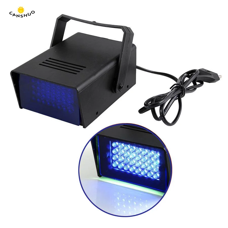 AC110V 220V Brightness 3W 24 LED Operated DJ Strobe Flash Lights Disco