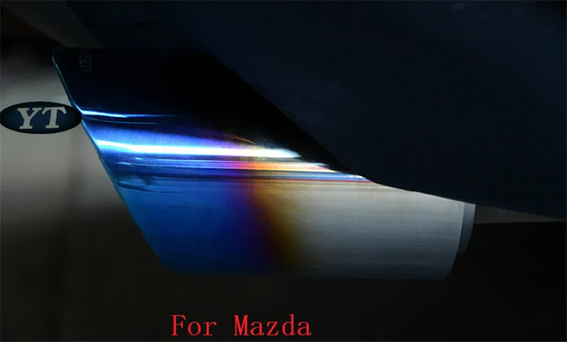 

Car Tail pipe auto exhaust tip muffler for mazda 6 mazda 3 2014 2015, cx-5 ,304 stainless steel, free shipping
