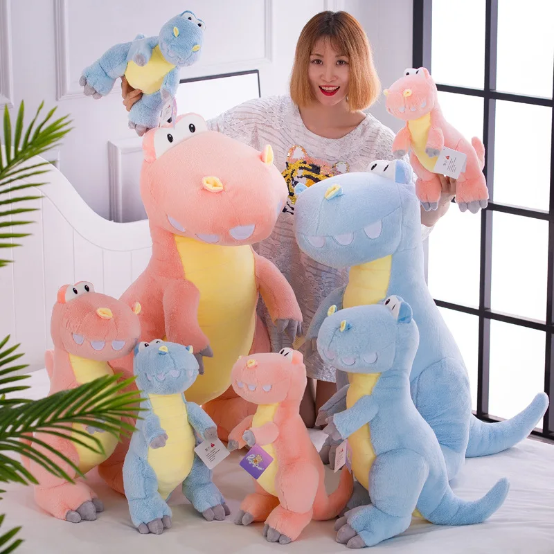

35-65cm Dinosaur Plush Toys Cartoon Tyrannosaurus Cute Stuffed Animals Soft Toy For Children Dolls Kids kawaii Knuffels Peluche