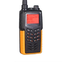 TDX UV Dual Band 136-174/400-480MHz Two Way Ham Radio 5W IP66 Waterproof 240 Memory Channels Walkie Talkie