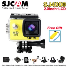 2017 Newest Original SJCAM SJ4000 2.0 LCD Screen Action Camera Upgrade SJ CAM 4000 Series 30m Waterproof Mini M10 Sport DV cam