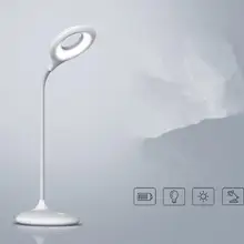 Сенсорный СВЕТОДИОДНЫЙ модный складной перезаряжаемый Настольный выключатель лампа для чтения освещение