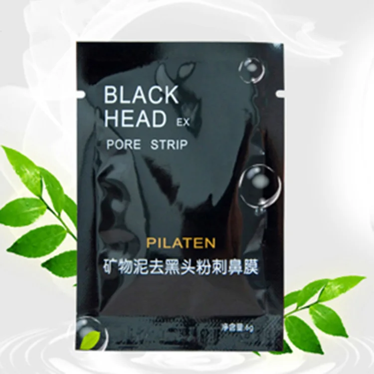 6pcs/lot black mask blackhead remover face lot set Tearing style Deep Cleansing purifying peel off Black head pore strips | Красота и