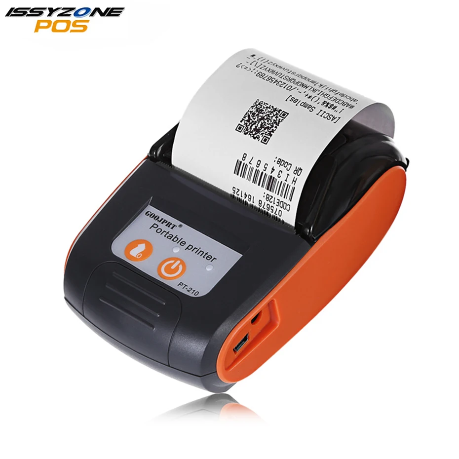 

ISSYZONEPOS FREE Shipping 58MM Bluetooth Thermal Printer Mini Portable Wireless Receipt Billing Printer for Windows Android