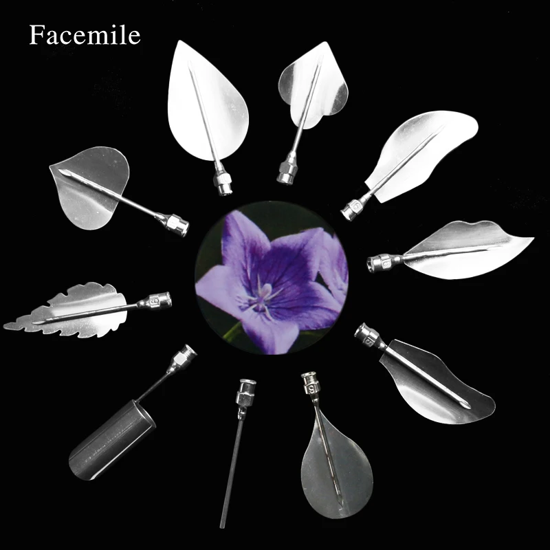 Facemile 10 шт. 3D желейные инструменты для творчества русский тюльпан гелатин/желе