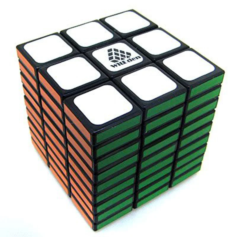 WitEden square Professional Magic Cube 58mm strange shape Magic Cubes Anti Stress Learning Educational Classic Toys