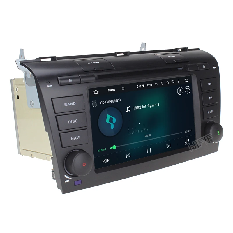 Автомобильный DVD плеер с GPS навигацией радио RDS BT 4 Гб ОЗУ 64 ПЗУ двухъядерный