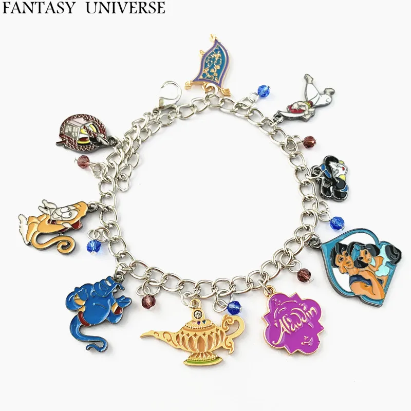 

FANTASY UNIVERSE Freeshipping 20pc a lot Aladdin charm bracelet JRHRSGZSL01