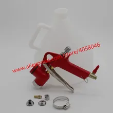 Воздушный фильтр 5L пистолет-распылитель Краска Инструмент текстуры гипсокартон настенный распылитель для краски с 3 насадками цена