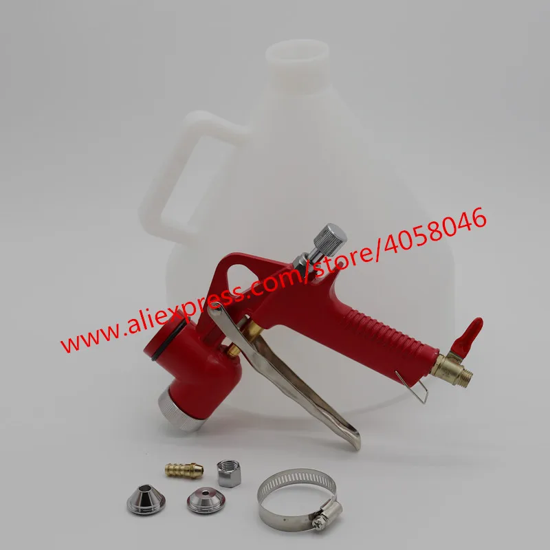 

Free shipping Air Hopper 5L Spray Gun Paint Texture Tool Drywall Wall Painting Sprayer with 3 Nozzle Blowout price