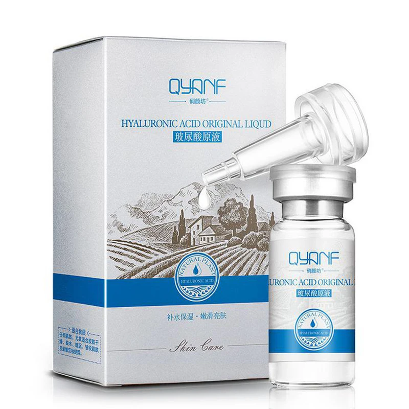 

2PCS Face Care Hyaluronic Acid Essence Serum High Moisturizing Regulate Oil Anti-Winkles Anti-Aging Face Lift Whitening Cream