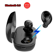 

TWS X8 True Wireless Earbuds Bluetooth 5.0 With IPX5 Waterproof 500mAh Charging Box HIFI Earphones