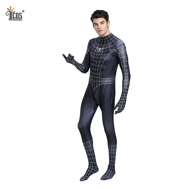 Adult Spiderman Costumes Spider Man Cosplay Costume Venom