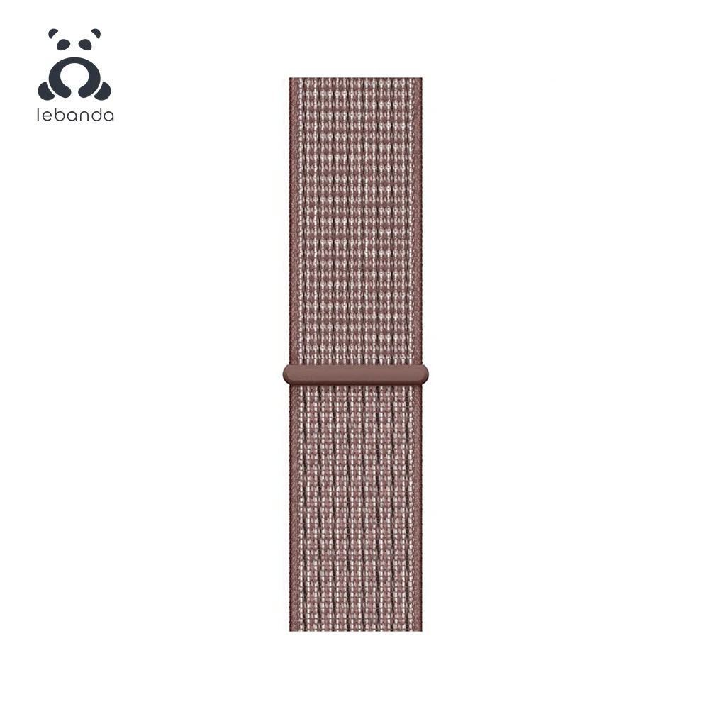 Lebanda Sport loop для apple watch 5, 4, 3, 2, 1, ремешок для iwatch 38, 40, 42, 44 мм, тканый нейлоновый ремешок, Аляска, синий - Цвет ремешка: R Smokey Mauve