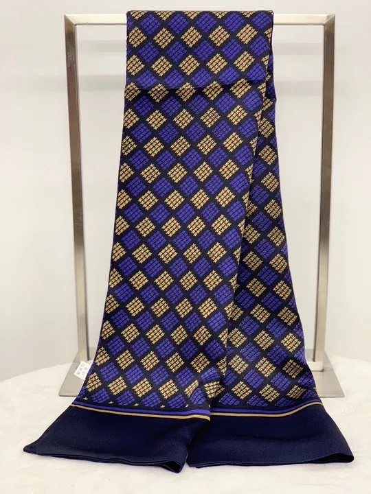 Винтажный шелковый шарф для мужчин с узором пейсли и цветами, двухслойный Шелковый Атласный шейный платок, 30 шт, смешанные#4130