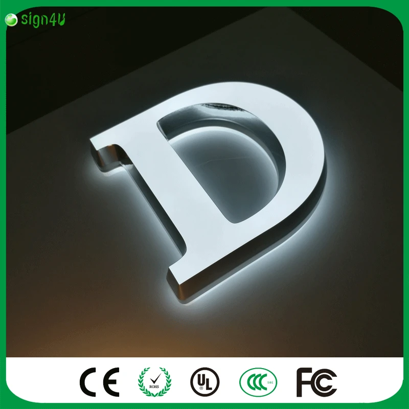 Custom Made Acrylic Led Letter Sign Board Sample Custom Made Acrylic Led Letter Sign Board Sample Luminous Word D
