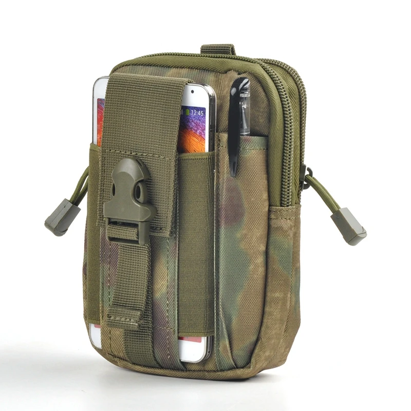 Водонепроницаемый военные D30 1000D сумка на поясном ремне Для мужчин Портативный водостойкий Чехол для телефона чехол-кошелек для путешествий на каждый день армейская поясная сумка