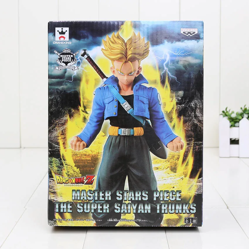 19-30 см Dragon Ball Z Super Saiyan vegeta Son Гоку Фриза Trunks vegetto фигурка Gotenks из ПВХ фигурка Коллекция Модель игрушки 11 стилей - Цвет: Trunks with box