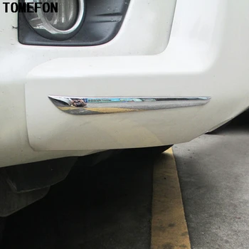 

For Toyota Prado FJ150 2014 2015 2016 ABS Chrome Front Rear Foglight Eyelid Corner Eyebrow Strip Sill Body Moulding Trims