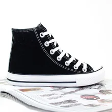 Парусиновая обувь с рисунком супергероя; Мужская обувь в стиле аниме; кроссовки с высоким берцем для подростков; обувь на заказ с логотипом Супермена