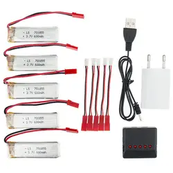 3,7 в 600 мАч Lipo Batteies 701855 для Udi U817 U817a U817c U818a Syma S032 Квадрокоптер самолет Дрон Запасные Части Rc батарея