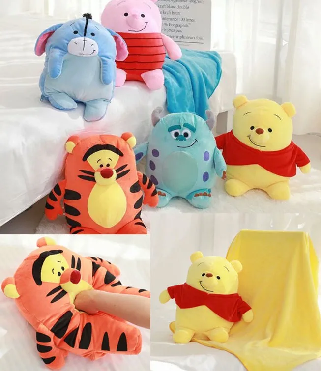 

IVYYE 1PCS Eeyore Tigger Anime Blanket Plush Velvet Warm Decoration Soft Bed Home Pillow Throw Sofa Blankets Unisex Gifts NEW