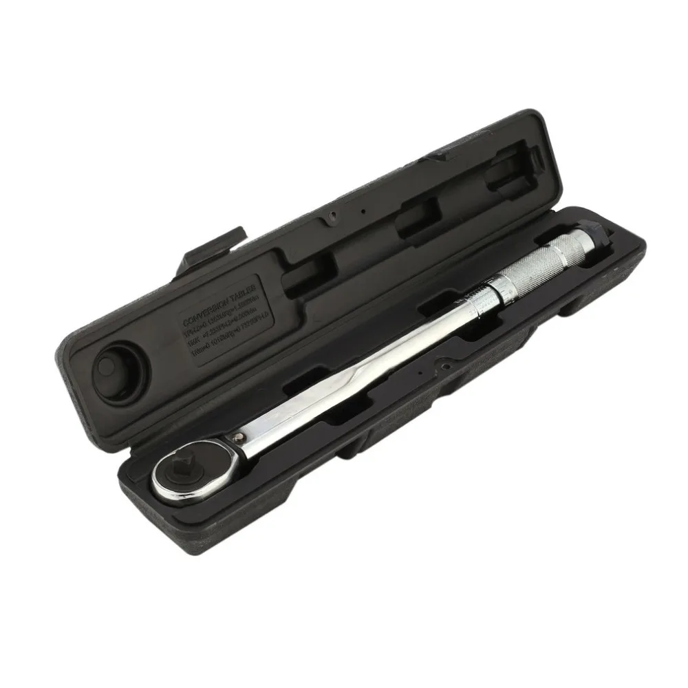 

Professional 3/8IN Micrometer Adjustable Torque Ratchet Wrench Hand Tool Spanner Set Drive Click Torque Wrench Car Tool