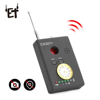 

ET CX307 Anti-Spy Camera Detector US Plug Mini Bug Detector Wireless Privacy Finder Protect Tracker Security Travel Necessaries