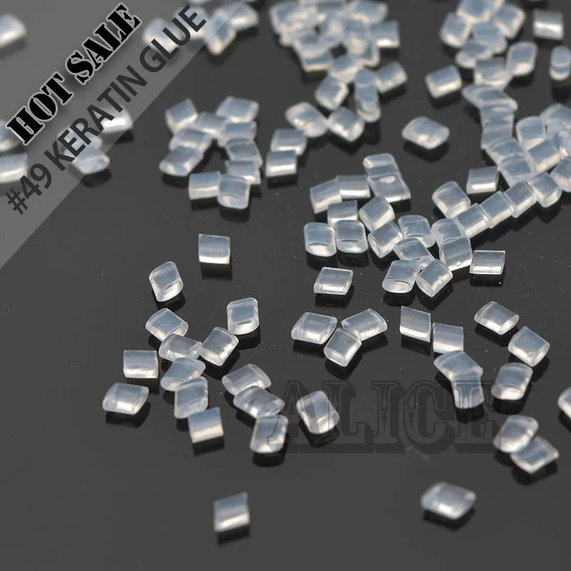 100% Italian Keratin Glue Bead/Granule/Grain For I tip Nail tip Hair Extension Accessories