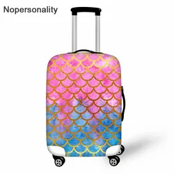 Nopersonality Mermaid Scale Print Travel Luggage Protective Dust Cover Elastic 18-30inch Suitcase Cover Travel Accessories Nopersonality Mermaid Scale Print Travel Luggage Protective Dust Cover Elastic 18-30inch Suitcase Cover Travel Accessories