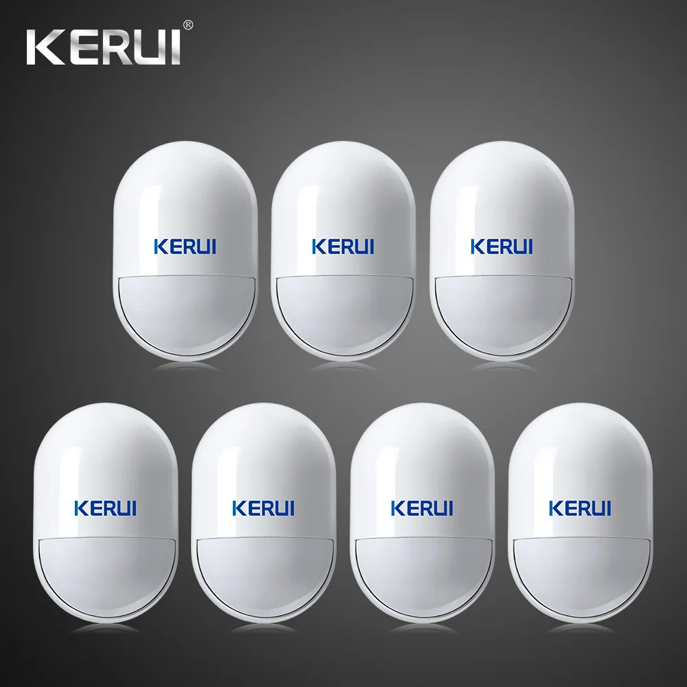 7pcs/lot Intelligent Wireless High Quality PIR Motion Sensor Anti