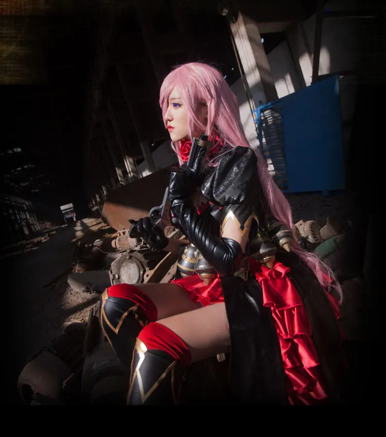 CosplayLove SINoALICE Cosplay Costume Dead Alice Cinderella Dress Cosplay Costume Full Suit Custom Made (11)