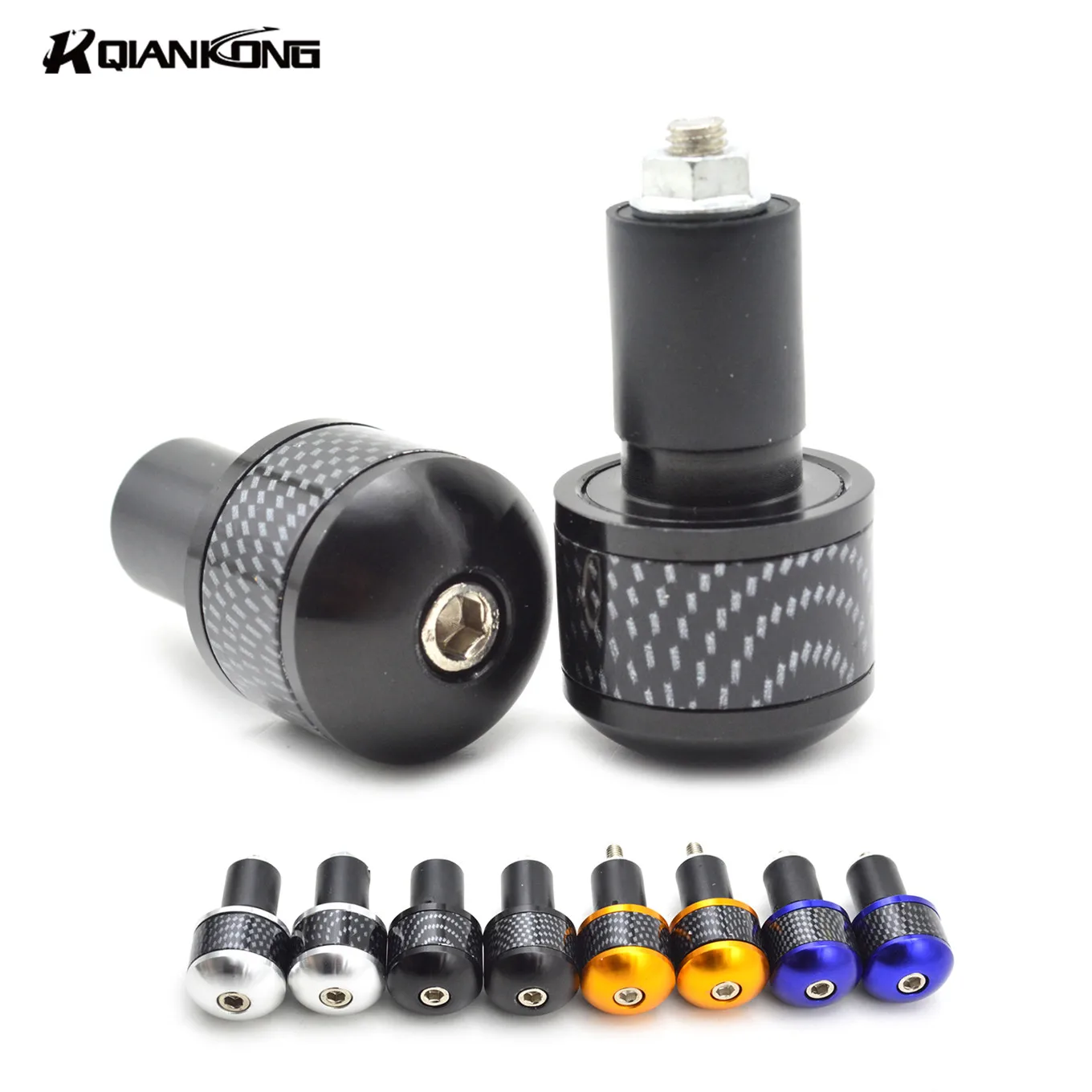 CNC Aluminum 7/8 22mm Motocycle Aluminum Handle bar Hand Bars Ends for