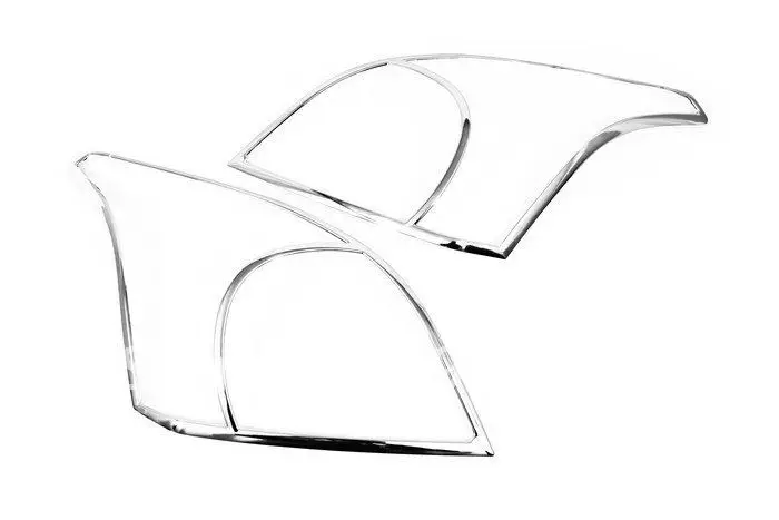 

High Quality Chrome Head Light Cover for Toyota Prado Land Cruiser FJ120 03-08 Free Shipping