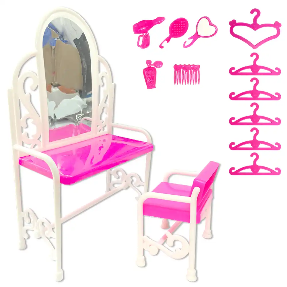 barbie chair table