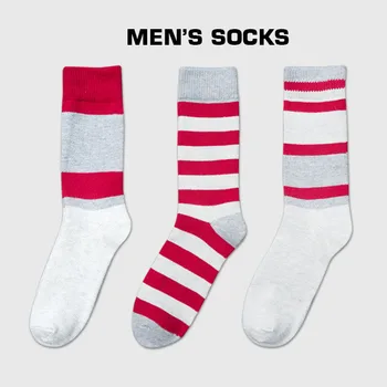 

PEONFLY Autumn Winter Man Socks Pachytene England Wind Fashion Tide Socks Socks High Canister Male Cotton Socks