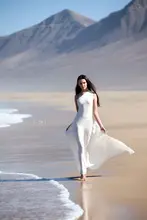 Schönsten Abendkleider Sexy Backless weiße Chiffon Mermaid Abendkleid 2016 für besondere Anlässe