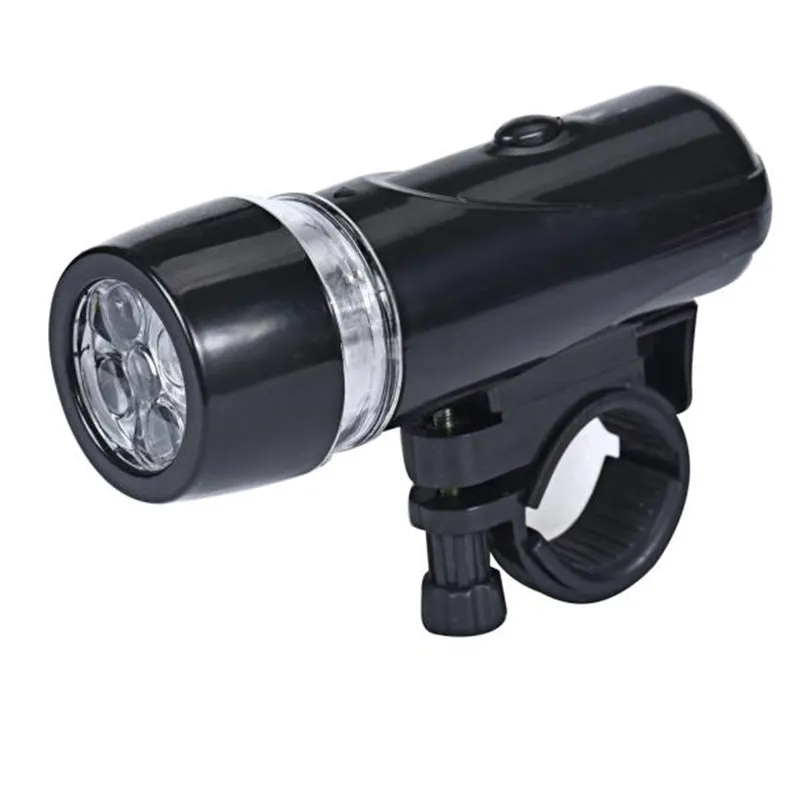 

Waterproof 5 LED Lamp Bicycle Bike Front Head Light + Rear Safety Flashlight